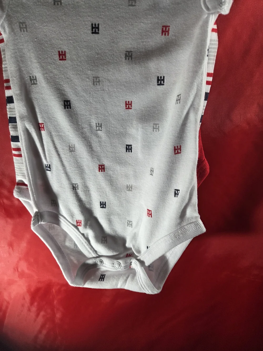 Tommy Hilfiger 4-Pack Baby  Logo One-Piece Bodysuits